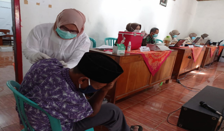Program Vaksinasi 1 Juta Perhari Mulai Digelar di Kabupaten Purworejo