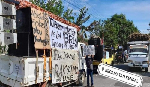 Protes PPKM, Pengusaha Hiburan di Ngawi Unjuk Rasa, Demonstran: Sambil Jual Sound System