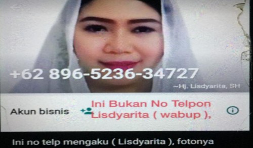 Nomor WhatsApp Wabup Ponorogo Dikloning, Lisdyarita: Mohon Diabaikan