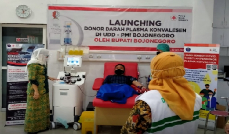 Pemkab Bojonegoro Kini Miliki Alat Donor Plasma Konvalesen