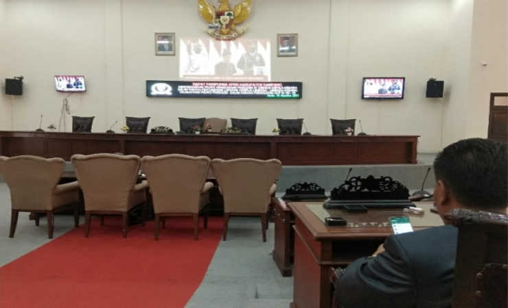 Dengarkan Pidato Presiden RI, DPRD Sampang Gelar Paripurna Secara Virtual