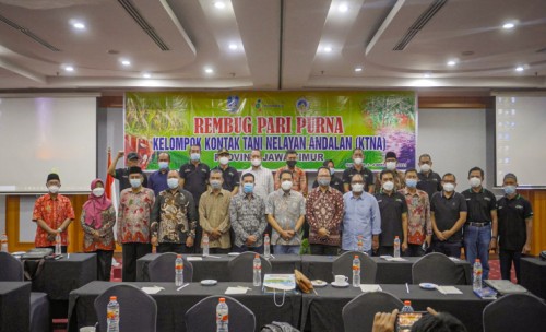 Sumrambah Wakil Bupati Jombang Terpilih Secara Aklamasi Ketua KTNA Jawa Timur