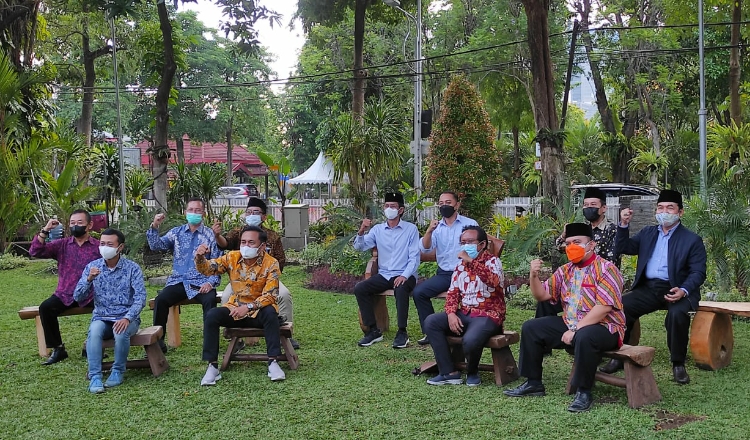 Parpol di Surabaya Semakin Intens Jalin Sinergi Bersama Pemkot