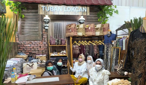 Batik Gedog Jadi Produk Unggulan UMKM Desa Gaji