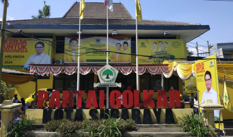 DPD Golkar Surabaya Bakal Terbitkan Buku Pertanggungjawaban pada HUT Partai ke-57