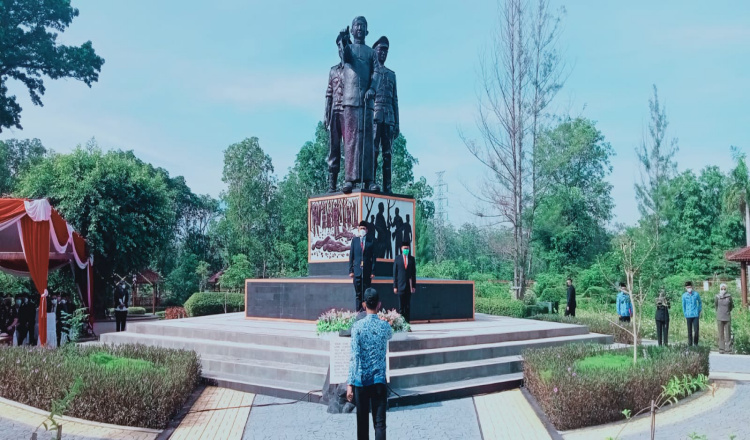 Monumen Suryo, Dipilih Jadi Tempat Upacara Peringatan Hari Sumpah Pemuda oleh Bupati Ngawi