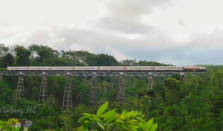 Menjulang Tinggi Hingga 60 Meter, Pesona Jembatan Kereta Api ini Memanjakan Mata