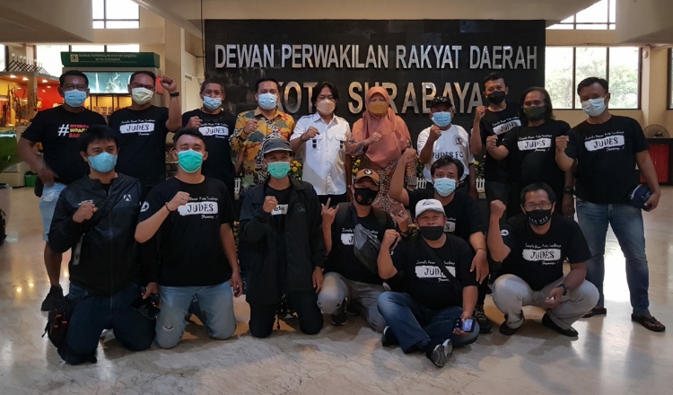 DPRD Surabaya Lepas Keberangkatan Wartawan 