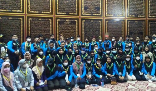 Kunjungi Bayt Al-Quran Al-Akbar Palembang, Racana UIN Malang: Sangat Menginspirasi