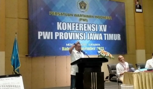 Lutfil Hakim Terpilih Ketua PWI Jatim Periode 2021-2026