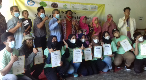 Angkat Potensi Desa, Pemdes Jatirejo bersama UMP Launching Sekolah Gula Jawa Javadhis
