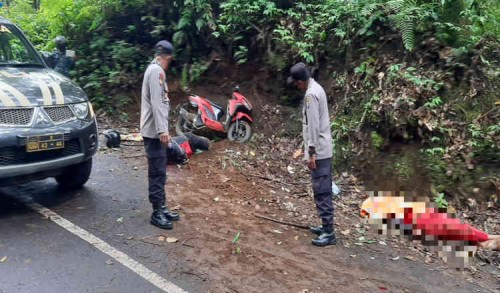 Rem Blong, Warga Bondowoso Tewas dalam Laka Tunggal di Jalur Ijen Banyuwangi 