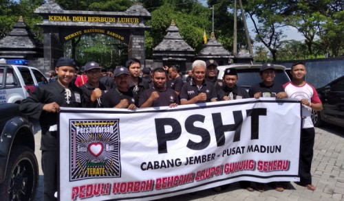 Tidak Tanggung, PSHT Jember Sumbang Rp 261 Juta untuk Korban Semeru