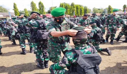Latihan Pembentukan Raider TNI AD di Cilacap Resmi Ditutup