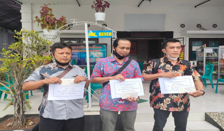 Patut Dicontoh, 3 Desa di Kecamatan Bener Purworejo Lunas PBB Tahun 2022 -  SUARA INDONESIA