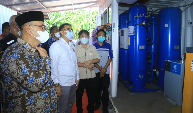 RSUD Tongas Probolinggo Kini Punya Generator Oksigen Medis