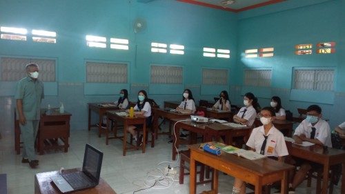 Sekretaris Komisi D DPRD Cilacap Imbau Sekolah Tidak Panik Hadapi Virus Omicron