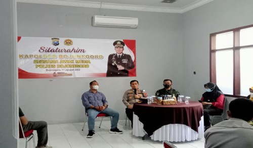 Tingkatkan Sinergisitas, Kapolres dan Dandim Bojonegoro Silaturahim Bersama Dengan Media