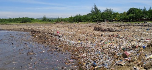 Tumpukan Popok Bayi dan Sampah Kembali Hiasi Pantai Pancer Puger