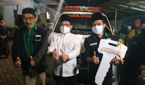 Ketum PKB Percayakan Garda Bangsa Surabaya Fungsikan Ambulance untuk Misi Kemanusiaan
