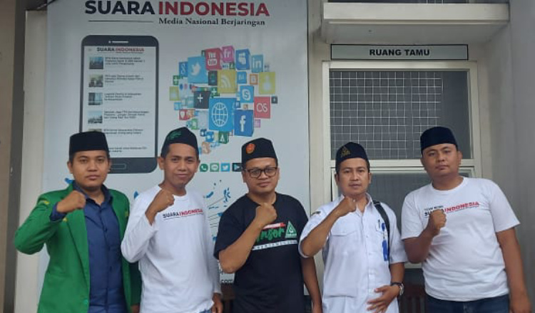 Hari Pers Nasional, Suaraindonesia.co.id Dikunjungi GP Ansor Jember 