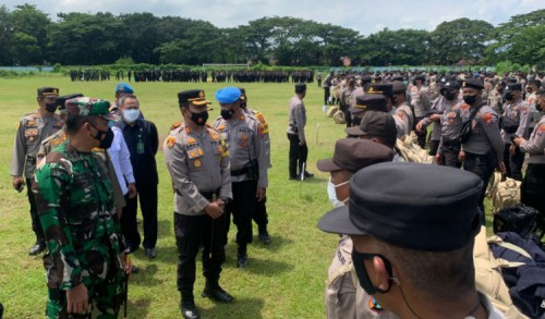 Jaga Keamanan Pilkades Serentak Probolinggo, Lebih 1.500 Pasukan Gabungan Diterjunkan