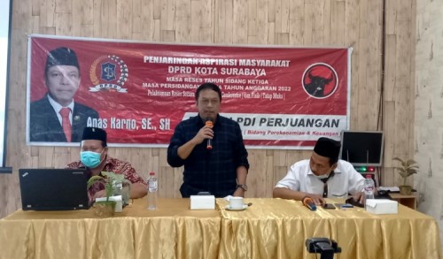 Anas Karno Serap Aspirasi Milenial Kelurahan Kutisari Surabaya