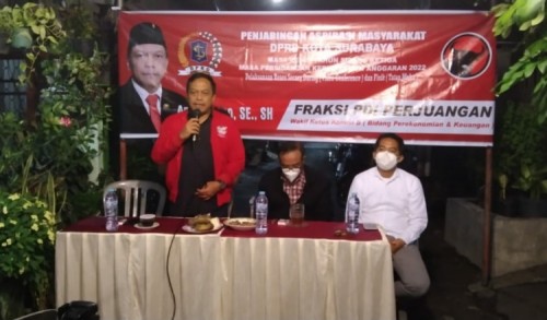 Jaring Aspirasi, Anas Karno Terima Dua Keluhan Warga Keputih Surabaya