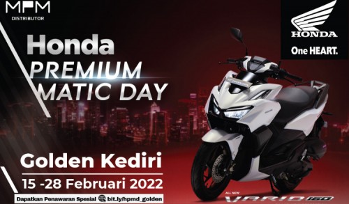 Skutik Premium Sporti All New Honda Vario 160, Idola Baru di HPMD Kediri