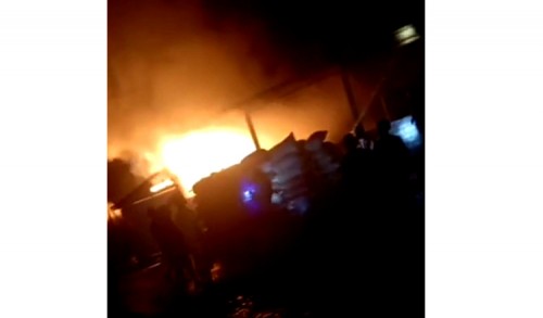Gudang Pengering Gabah di Tuban Terbakar, Diduga Akibat Korsleting Mesin Oven