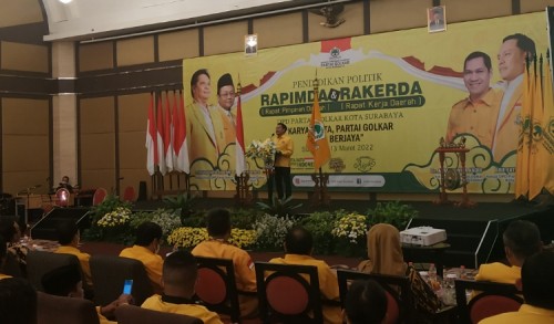 Golkar Surabaya Pasang Target Kemenangan Pemilu 2024
