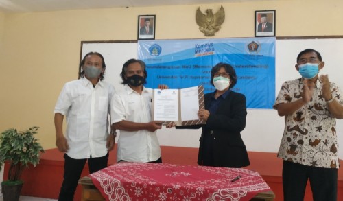 Unipra Surabaya Teken MoU Bersama PWI, Kampus Harus Melek Media