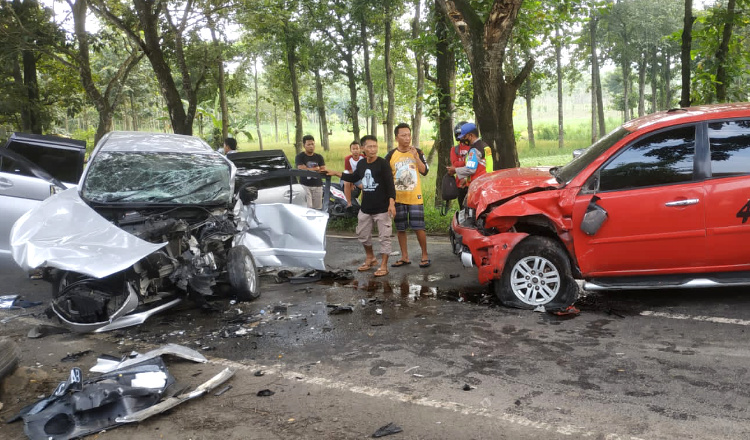 Kecelakaan Maut Dua Kendaraan di Tuban, Dua Orang Tewas dan Empat Terluka