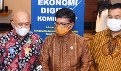 Buka FEDK IV, Menteri Johnny Ajak Lokapasar Tingkatkan Transaksi UMKM