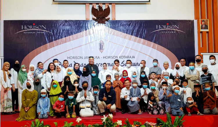 Ramadhan Berbagi, Hotel Horison Jayapura Papua Bukber Dengan Ratusan Anak-anak Panti Asuhan