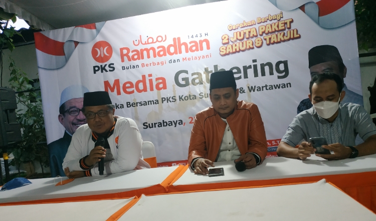 Program Ramadan Sukses, PKS Surabaya Bakal Buka Posko Mudik Lebaran