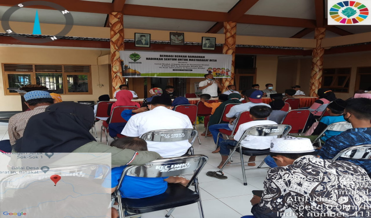 Raih Hikmah Ramadhon, BUMDesma Kebangkitan Desa Binakal Bondowoso Santuni Anak Yatim