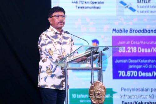 Dukung Adopsi Teknologi, Menkominfo: Pemerintah Bangun Infrastruktur Digital Indonesia 