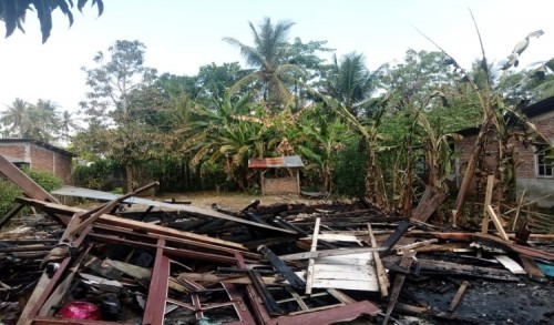 Kebakaran Hanguskan Rumah Warga di Cilacap, Kerugian Capai Rp 20 Juta