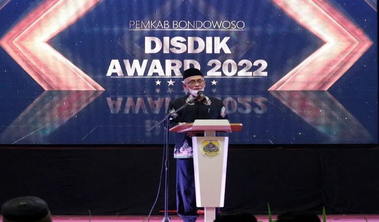 Hadir ke Disdik Award 2022, Bupati Salwa Sebut Dispendik Bondowoso Telah Ciptakan Terobosan Program Inovatif