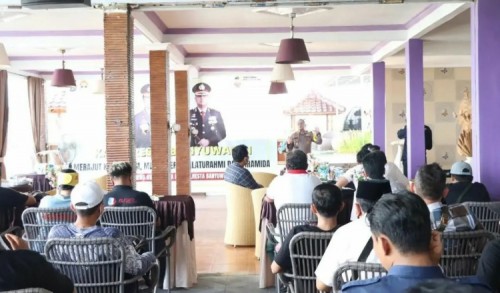 Perkuat Sinergitas, Kapolresta Banyuwangi Jalin Silaturahmi dengan Insan Pers 