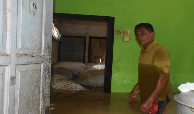 Akibat Adanya Tanggul Sungai di Desa Tangkisan Purworejo, Masyarakat Mengeluh Kerap Diterjang Banjir