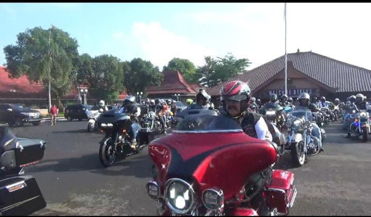 Promosikan Kabupaten Cilacap, HDCI Banyumas Raya Gelar Event Mendoan Ride
