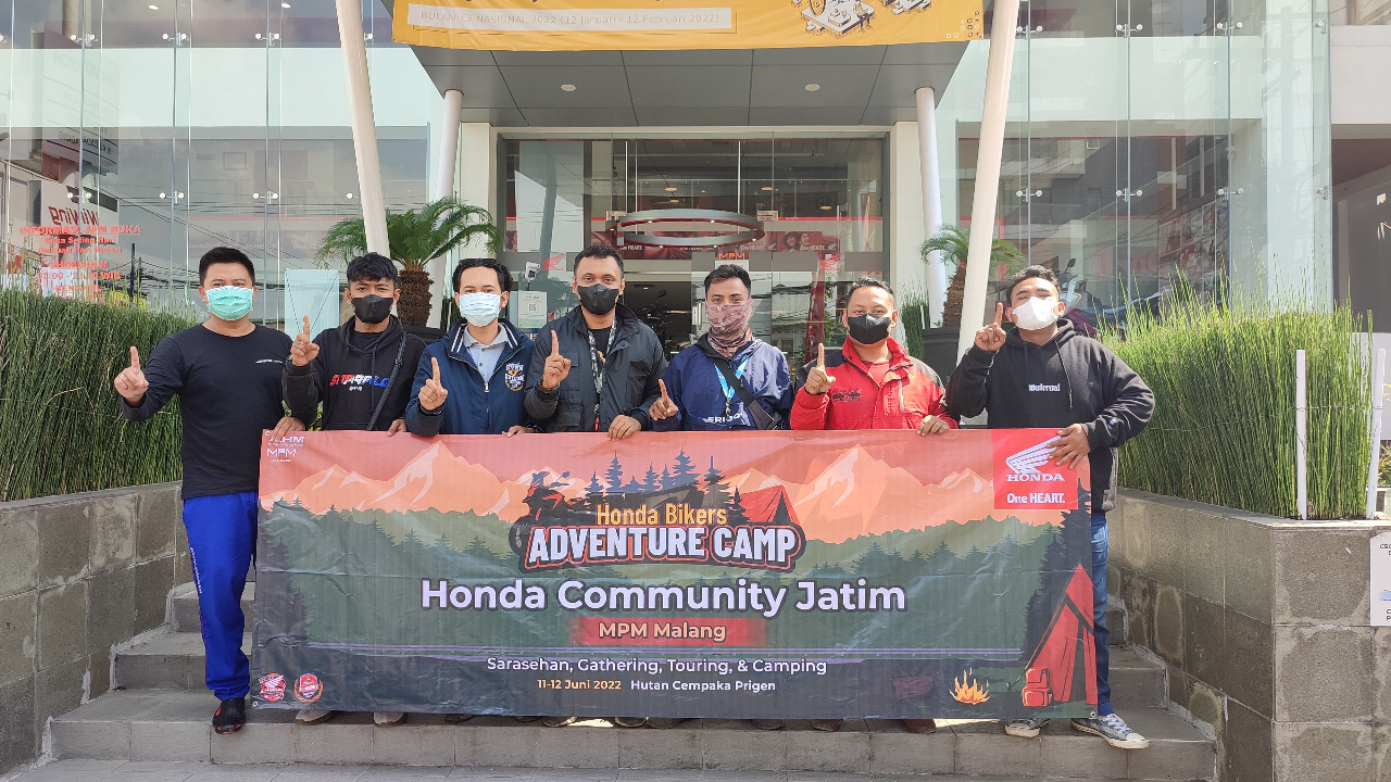 Serunya Bikers Adventure Camp Bersama Bikers Honda Malang