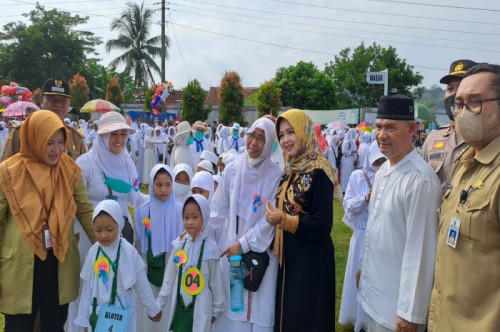 Sebanyak 2.040 Anak TK dan SD di Cilacap Ikuti Manasik Haji