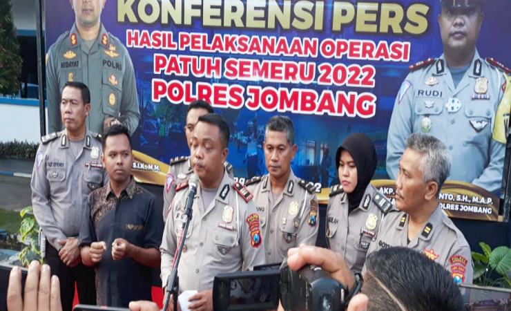 Jumlah Pelanggar Lalu Lintas di Jombang Meningkat