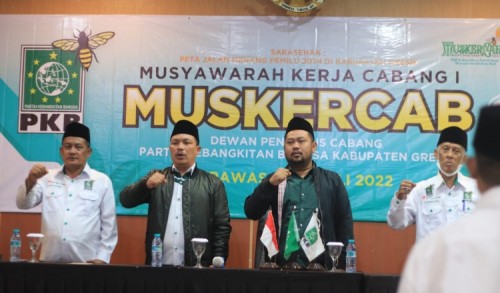 Gelar Muskercab, PKB Gresik Targetkan 21 Kursi Dalam Bursa Pemilu 2024