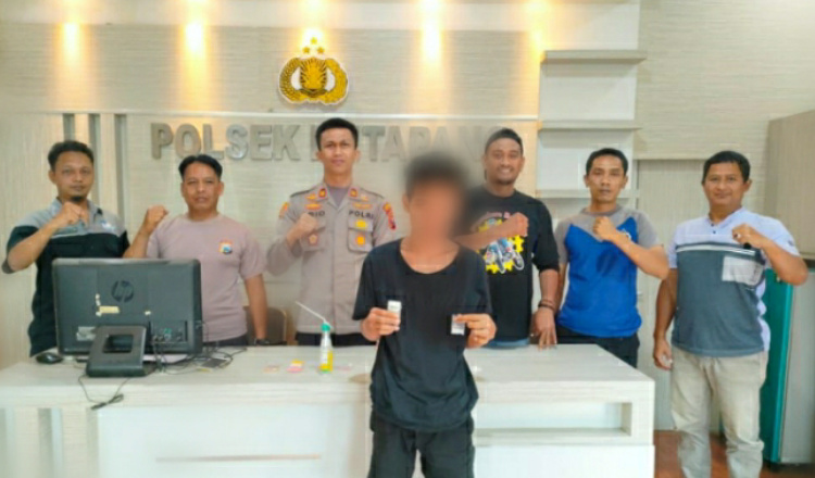 Pelaku Pengedar Sabu-sabu Ditangkap Oleh Polsek Ketapang, Sampang