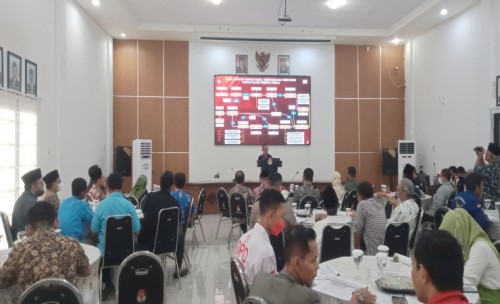KPU Jombang Sosialisasi PKPU No 4 tahun 2022 Tentang Pendaftaran Partai Peserta Pemilu