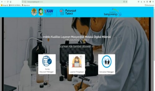 Keren! UPTD Laboratorium DLH Banyuwangi Luncurkan Inovasi Pelayanan Digital